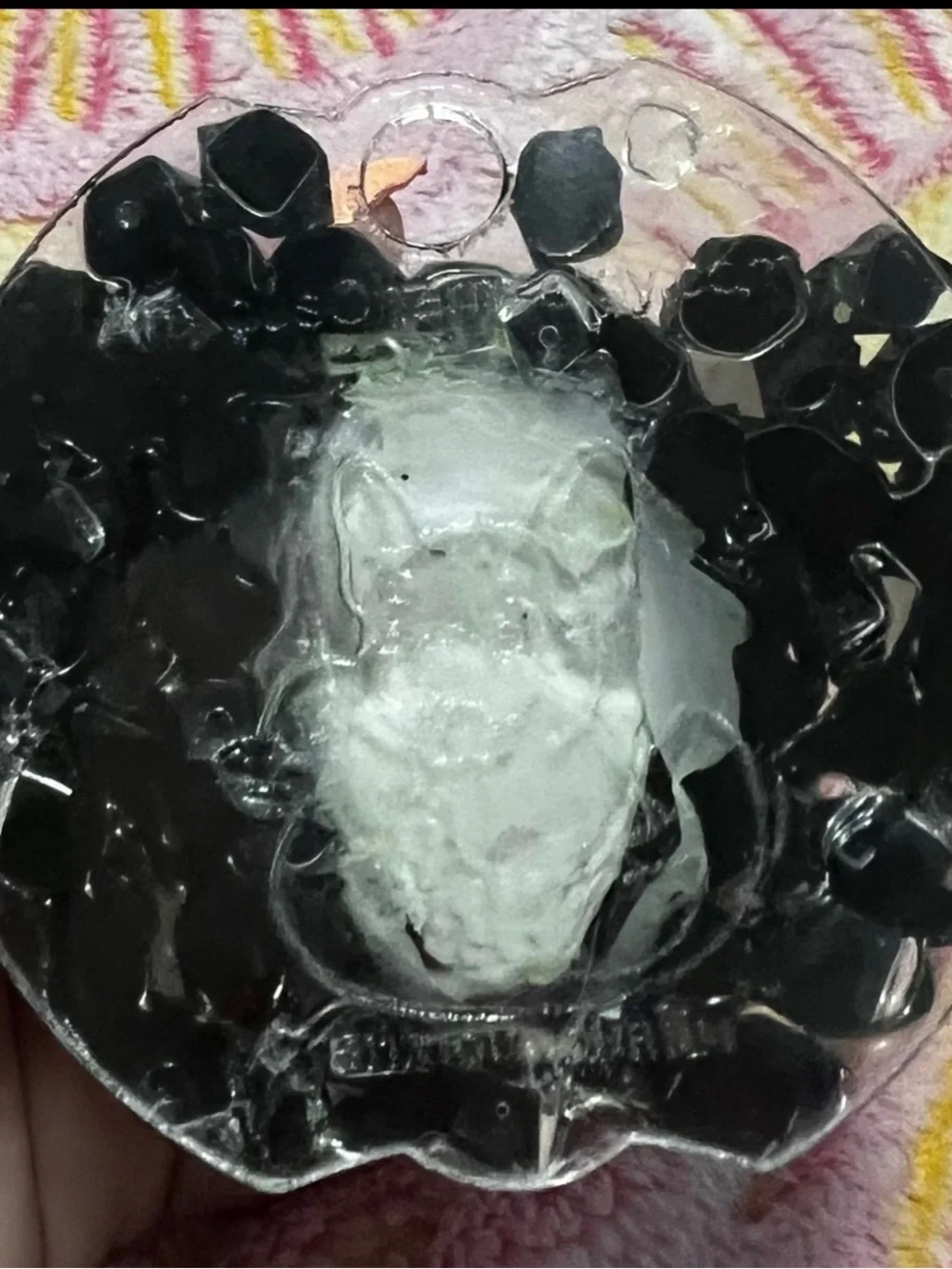 Skull Stanley Tumbler Glow in Dark Ice 40 oz Topper